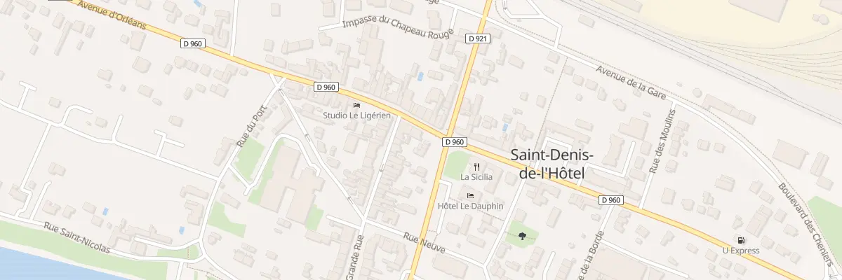 Plan du 17 Av d’Orléans à Saint-Denis-de-l’Hôtel
