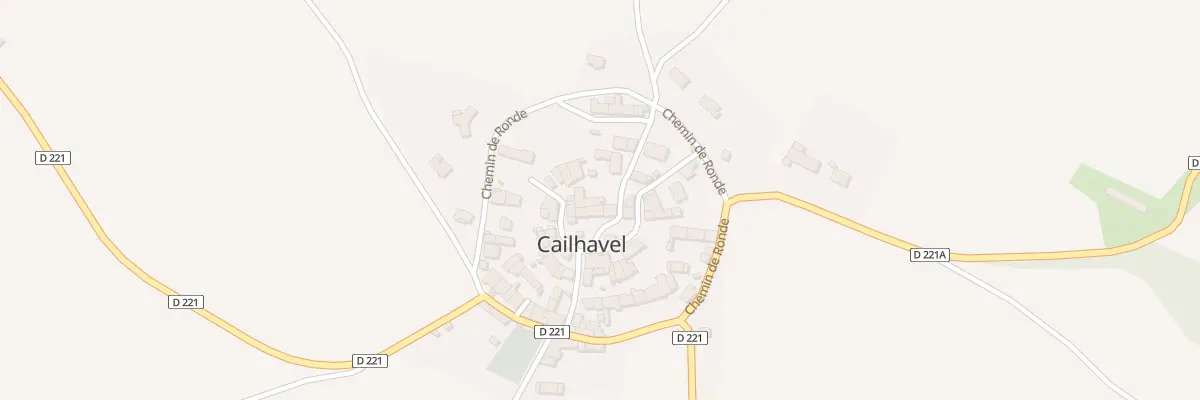 Plan du 1B Rue du Château à Cailhavel
