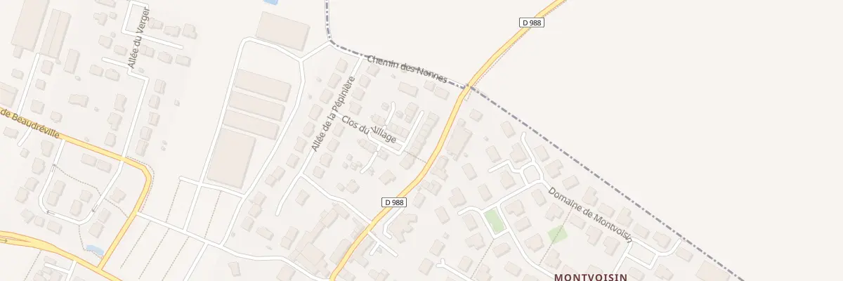 Plan du 13 Clos du Village à Gometz-la-Ville