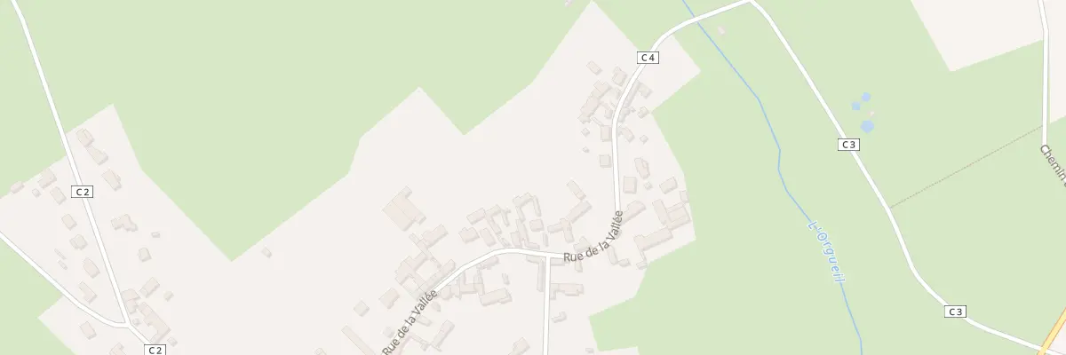 Plan du 39 Rue de la Vallée à Saint-Sulpice