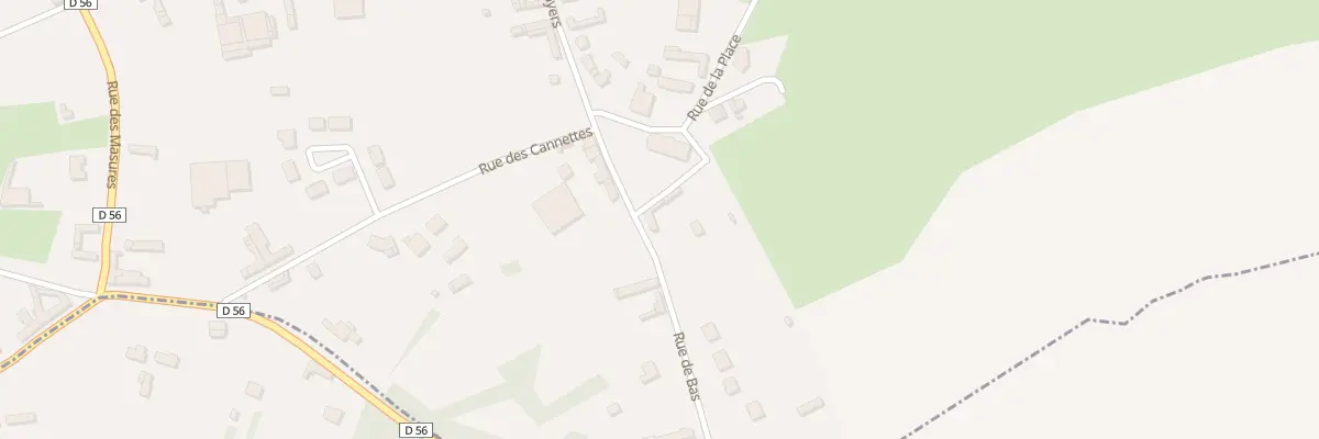 Plan du 2B Rue de la Place à Prouville