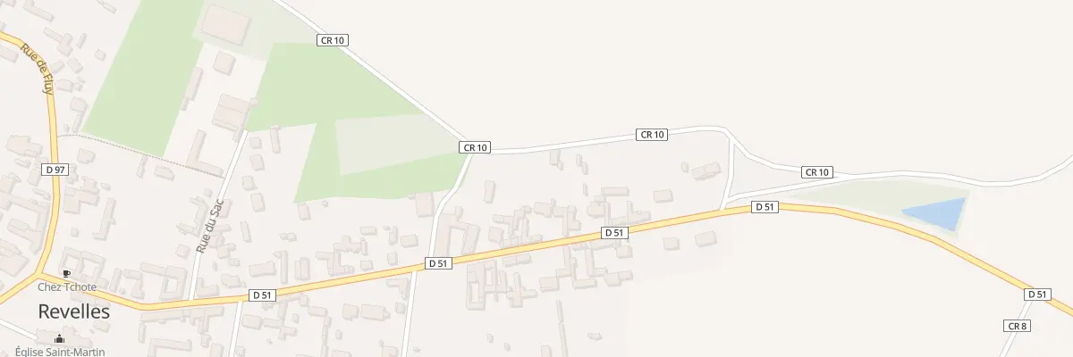 Plan du 41 Rue d’Amiens à Revelles