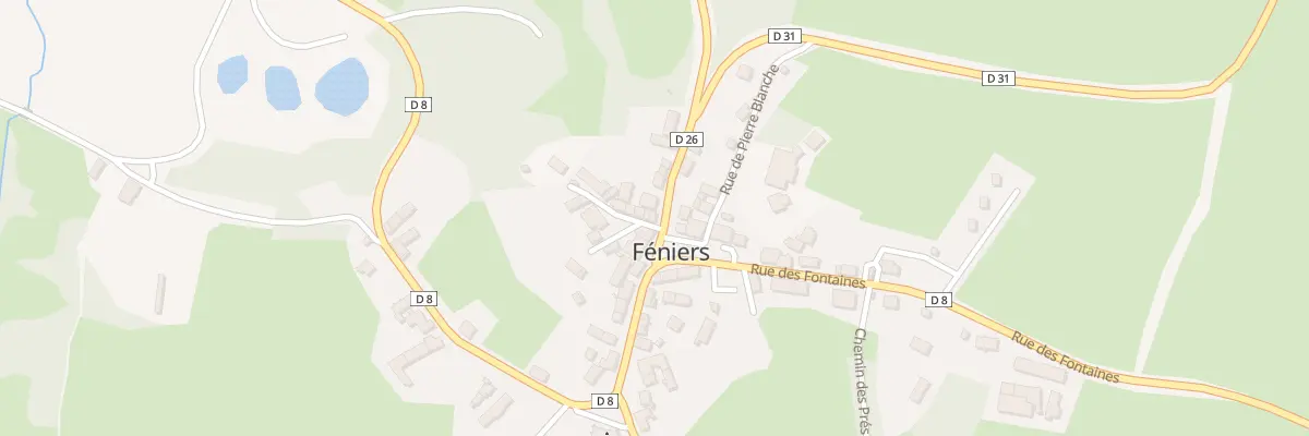Plan du 1 Imp des Parots à Féniers