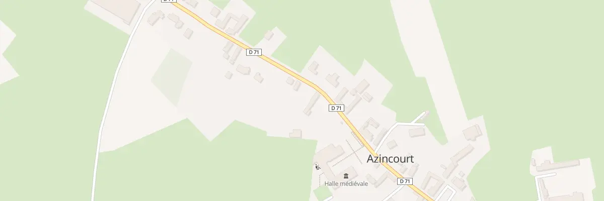 Plan du 28 Rue Charles VI à Azincourt