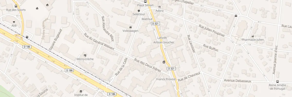 Plan du 11 Rue de la Celle au Chesnay-Rocquencourt