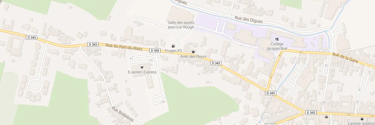 Plan du 57 Rue du Fort du Rietz à Fruges