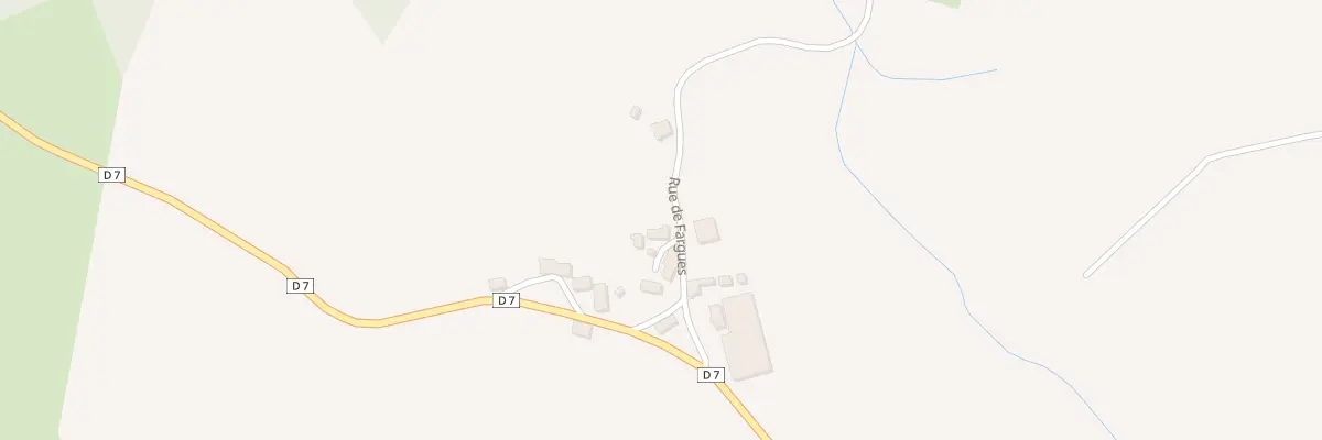 Plan du 5085 Fargues à Cros-de-Montvert