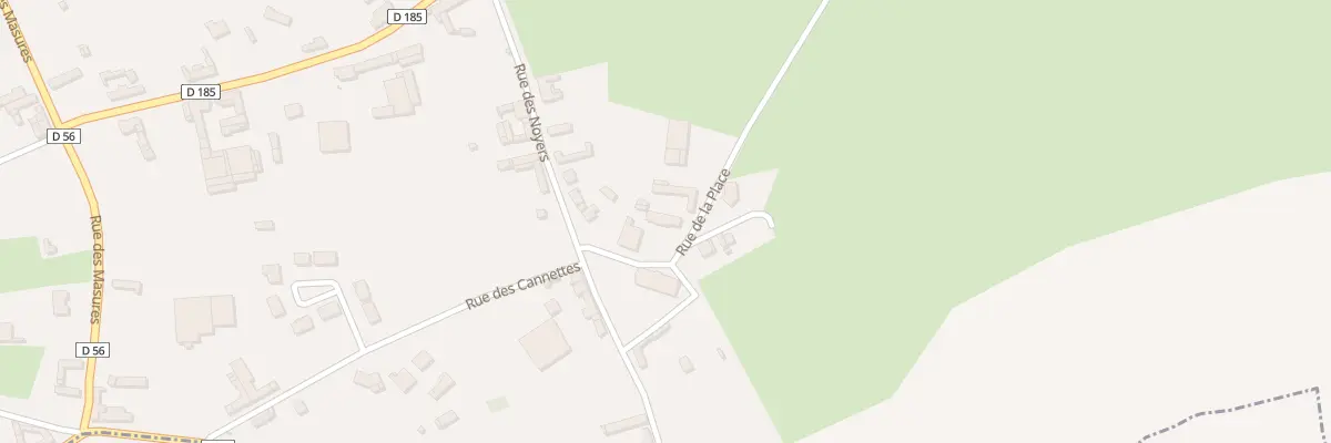Plan du 3 Rue de la Place à Prouville