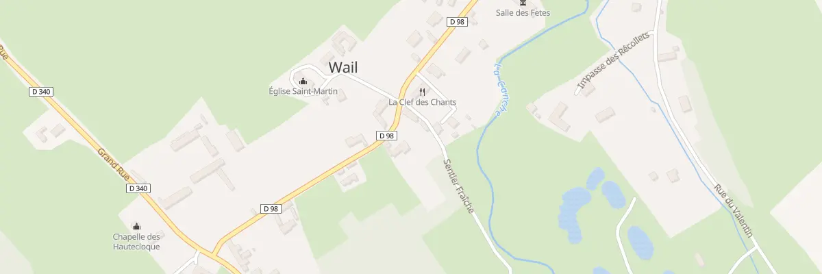 Plan du 10 Rue de la Mairie à Wail