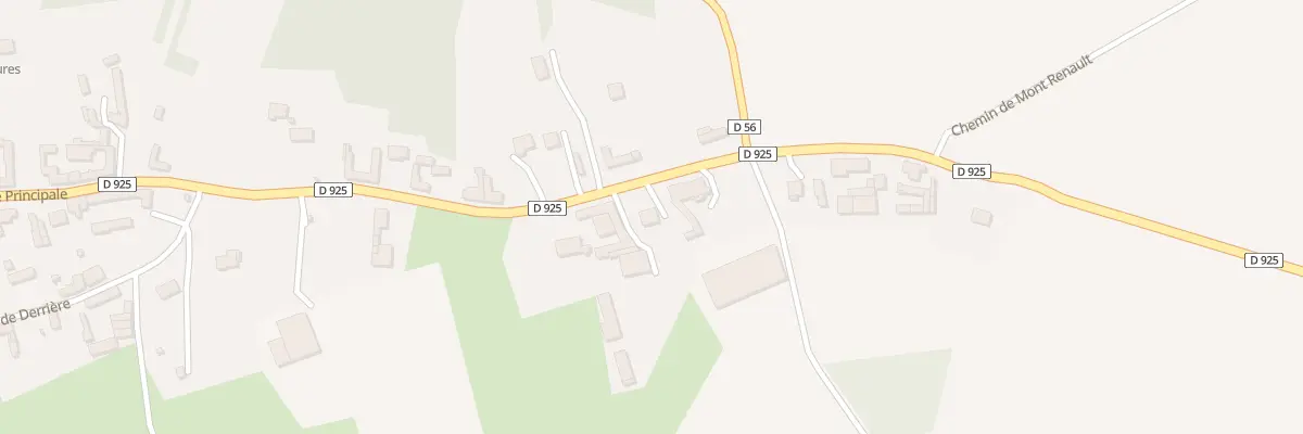 Plan du 38B Rue Principale à Beaumetz