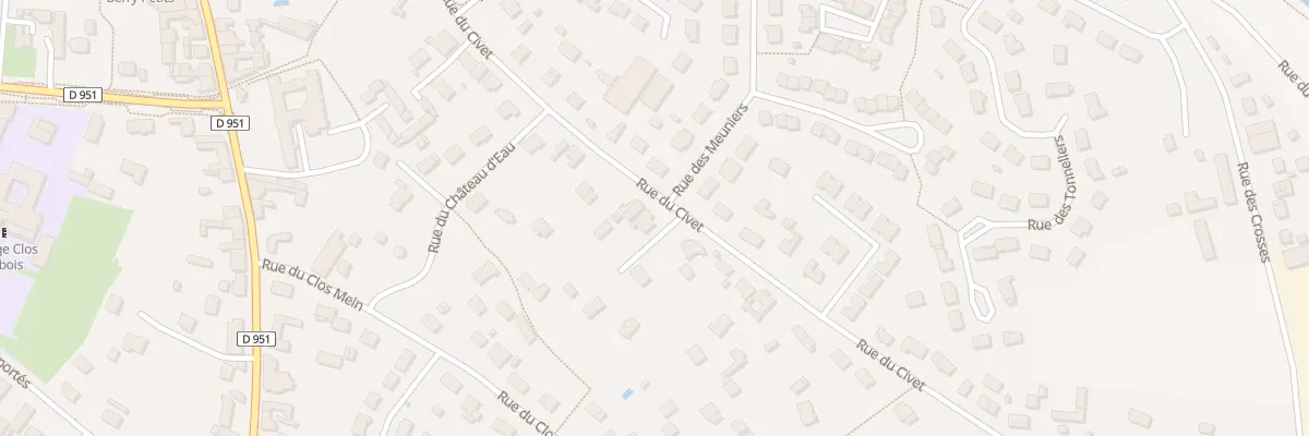 Plan du 24 Rue du Civet à Jargeau