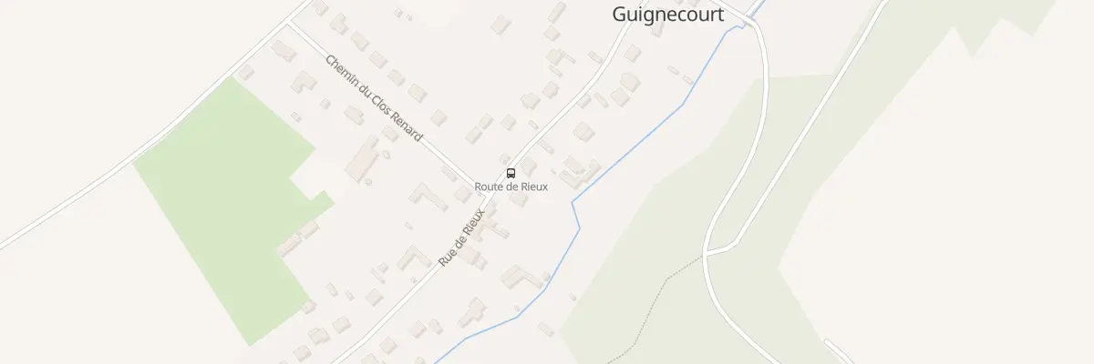 Plan du 201 Rue de Rieux à Guignecourt