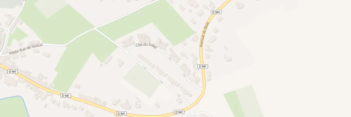 Plan du 9 Cite du Soleil à Auxi-le-Château