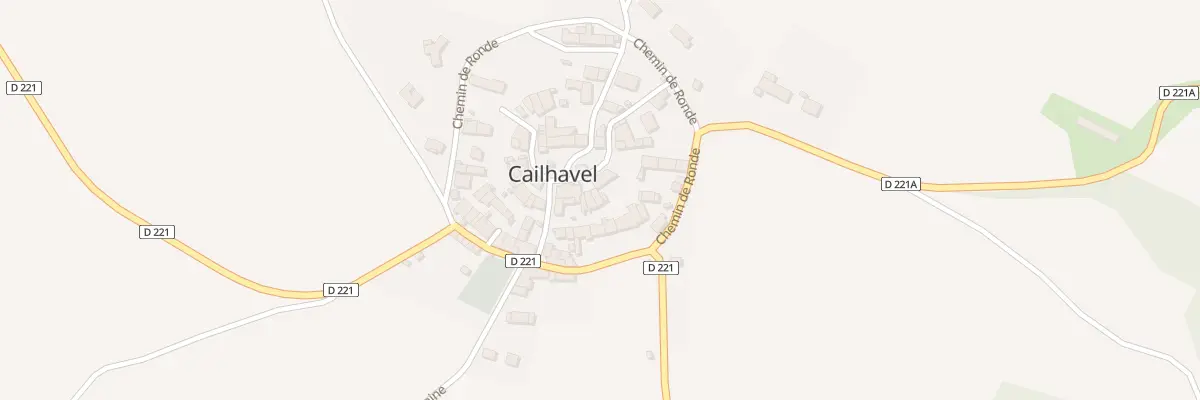 Plan du 4 Rue du Château à Cailhavel