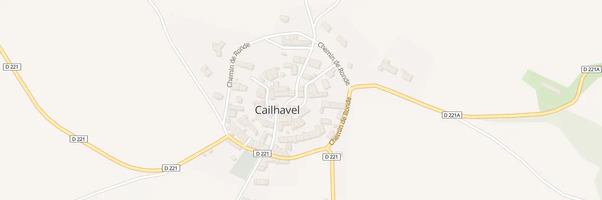 Plan du 3 Rue du Château à Cailhavel