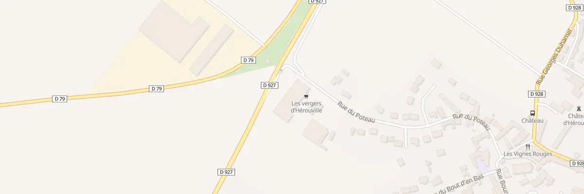 Plan du 27 Rue du Poteau à Hérouville-en-Vexin