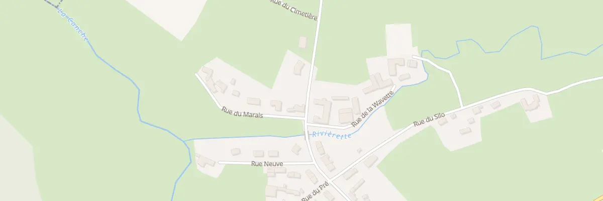 Plan du 2 Rue du Marais à Wail