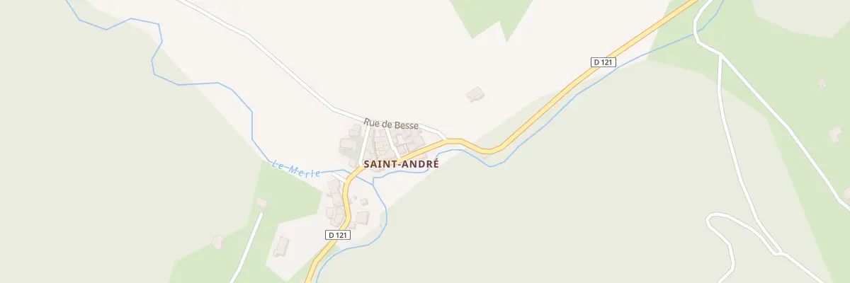 Plan du 45 Saint Andre à Festes-et-Saint-André