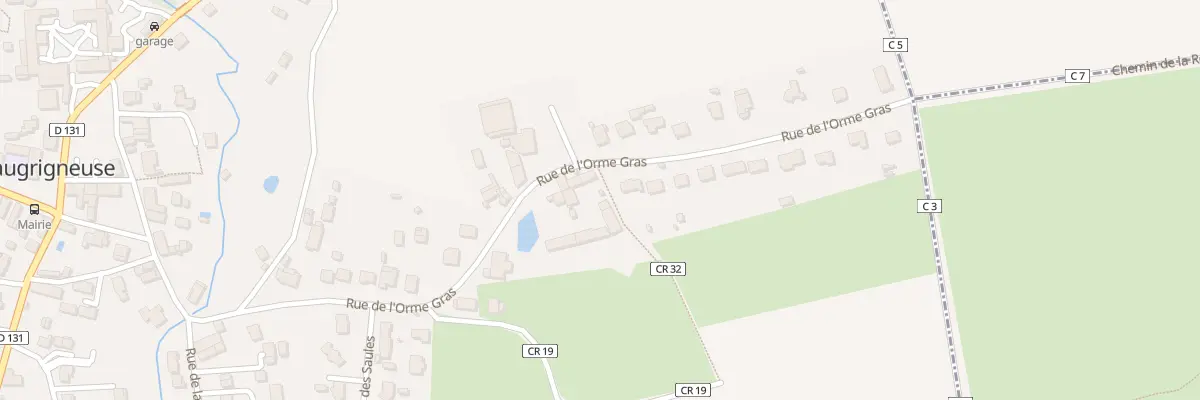 Plan du 36G Rue de l’Orme Gras à Vaugrigneuse