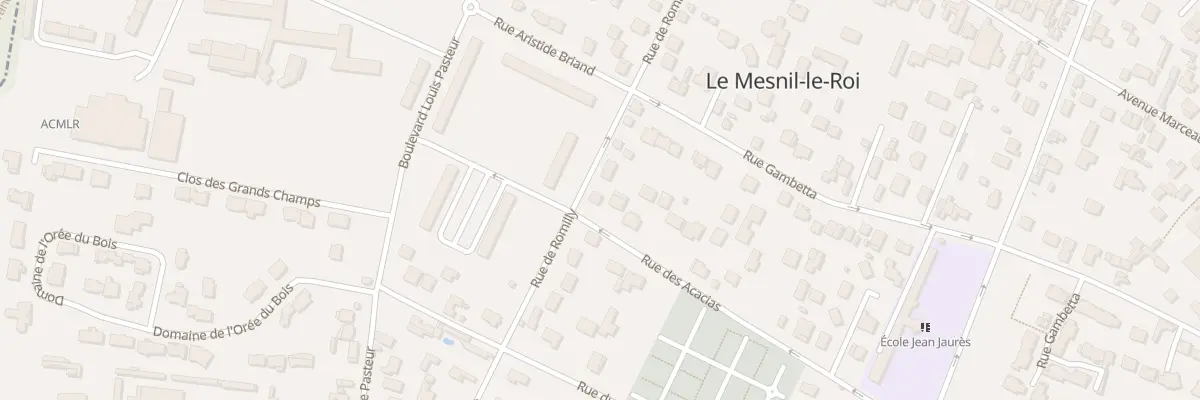 Plan du 16 Rue de Romilly au Mesnil-le-Roi