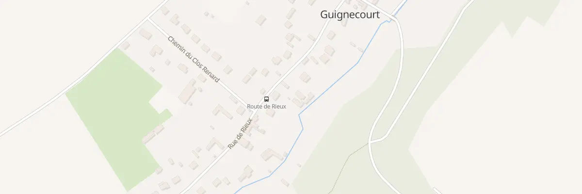 Plan du 167 Rue de Rieux à Guignecourt