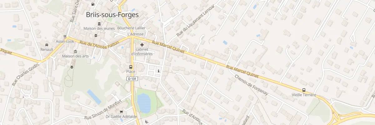 Plan du 140 Rue Marcel Quinet à Briis-sous-Forges