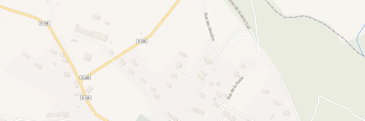 Plan du 5000 Rue des Moulins à Carlipa