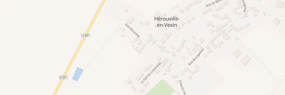 Plan du 11 Rue Moucette à Hérouville-en-Vexin