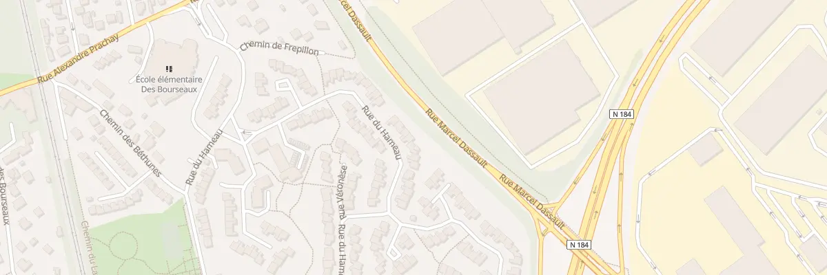 Plan du 84 Rue du Hameau à Saint-Ouen-l’Aumône
