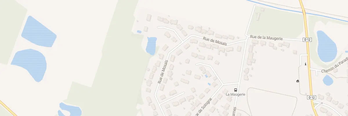 Plan du 16 Rue de Mosais à Vienne-en-Val