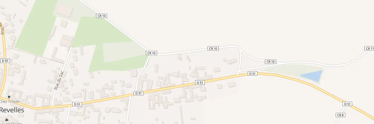 Plan du 47 Rue d’Amiens à Revelles