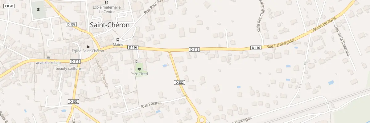 Plan du 9 Rue Lamoignon à Saint-Chéron
