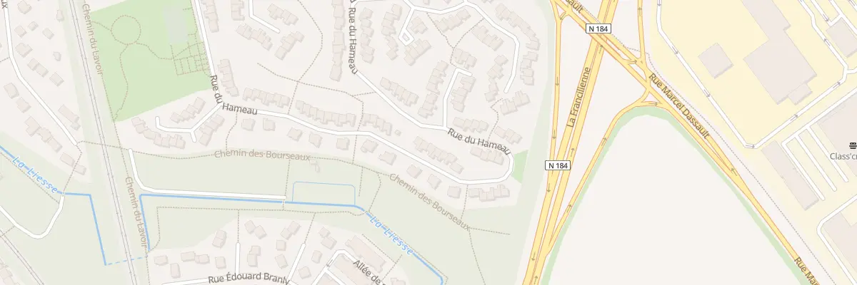 Plan du 69 Rue du Hameau à Saint-Ouen-l’Aumône