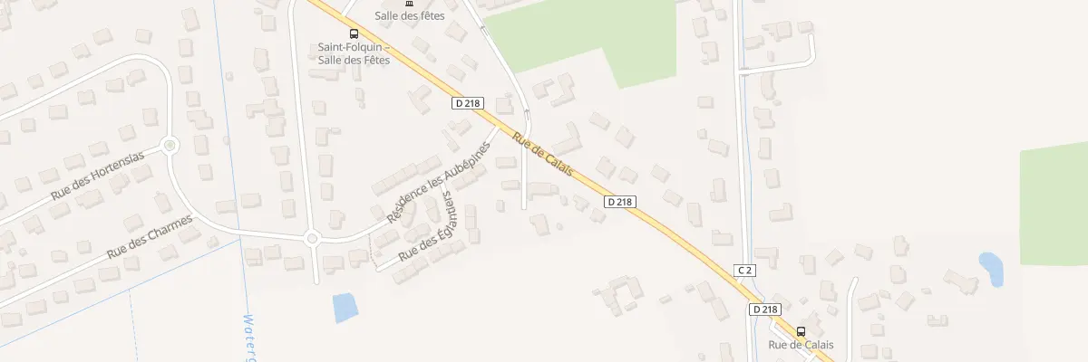 Plan du 56 Rue de Calais à Saint-Folquin