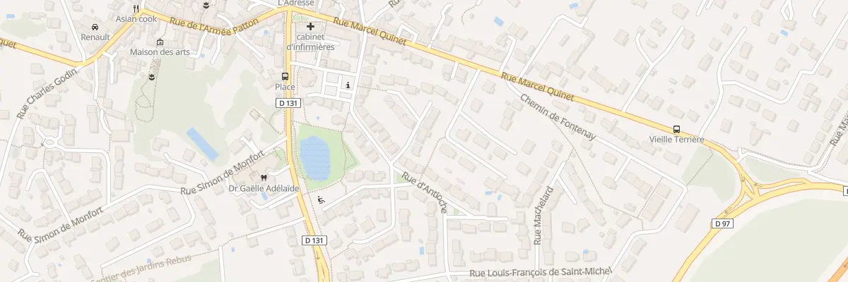 Plan du 4 Rue de Montesquiou à Briis-sous-Forges