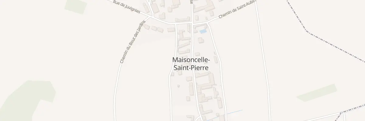 Plan du 29 Rue de l’Eglise à Maisoncelle-Saint-Pierre