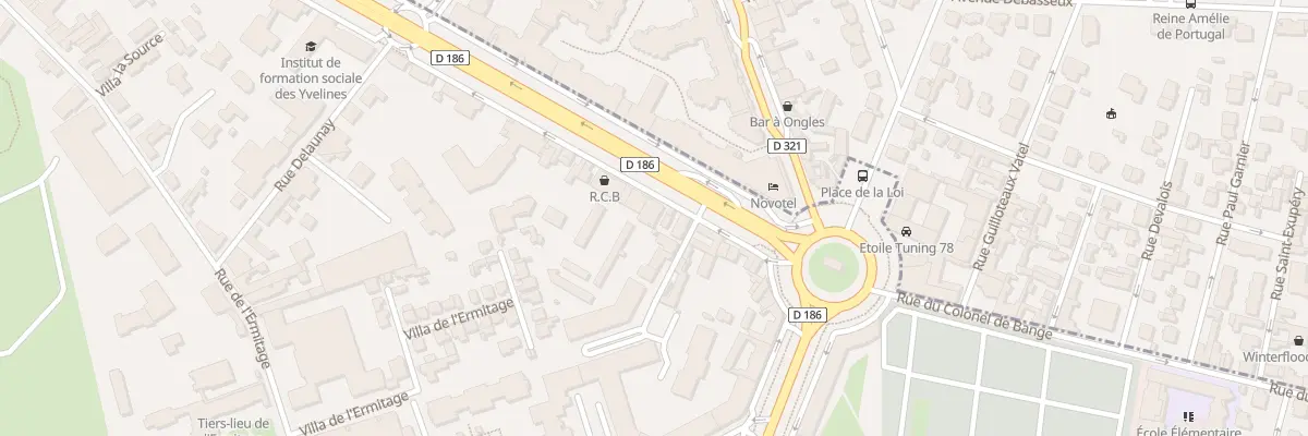 Plan du 11 Bd Saint-Antoine à Versailles