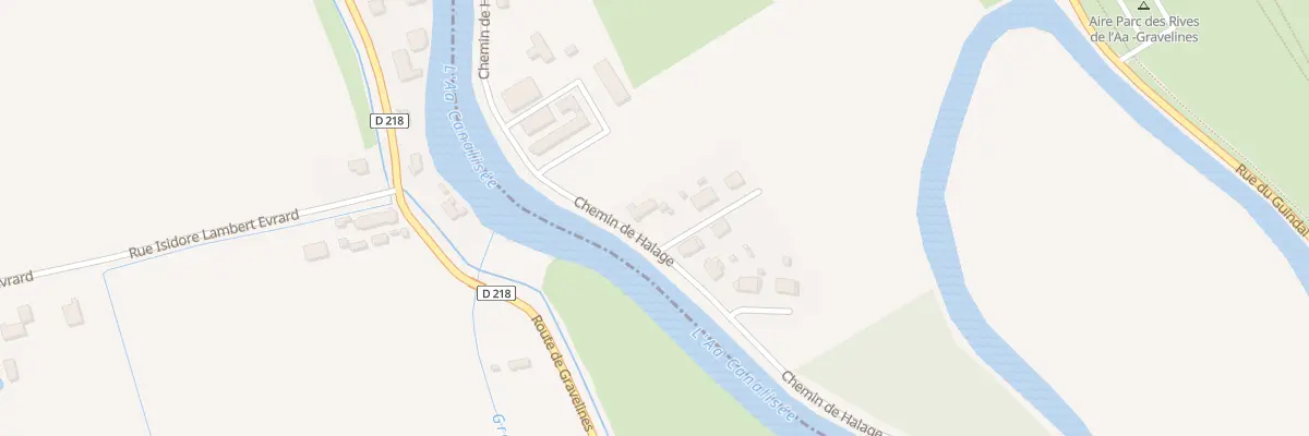 Plan du 277 Che du Halage Vc 7 à Saint-Georges-sur-l’Aa