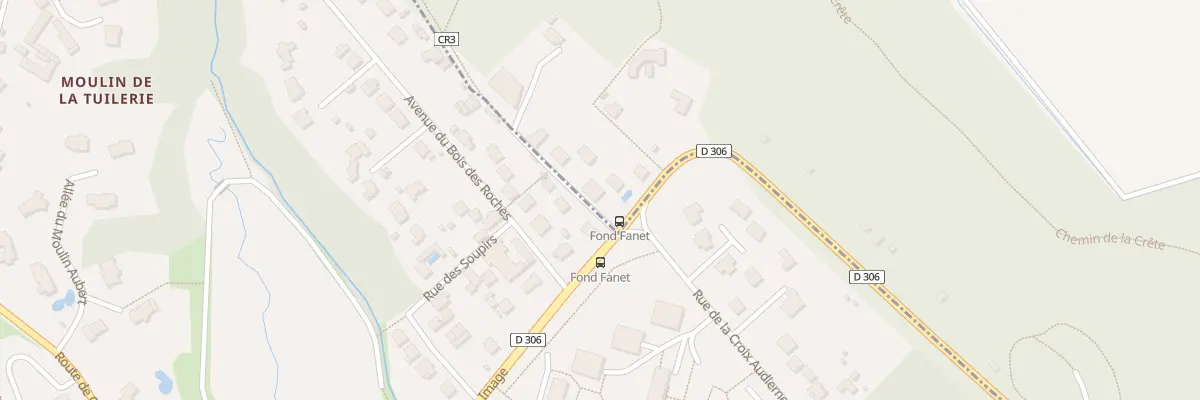 Plan du 2 Le Fond Fanet à Saint-Aubin