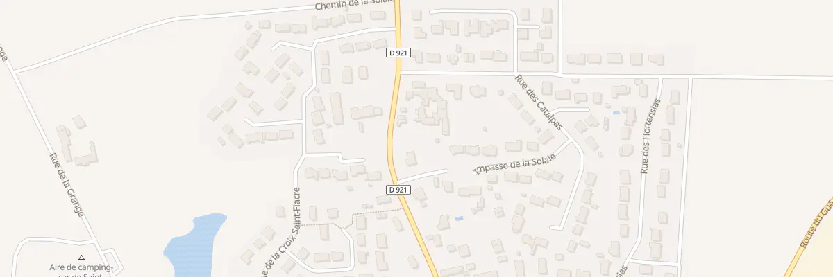 Plan du 66 Rue de la Solaie à Saint-Denis-de-l’Hôtel