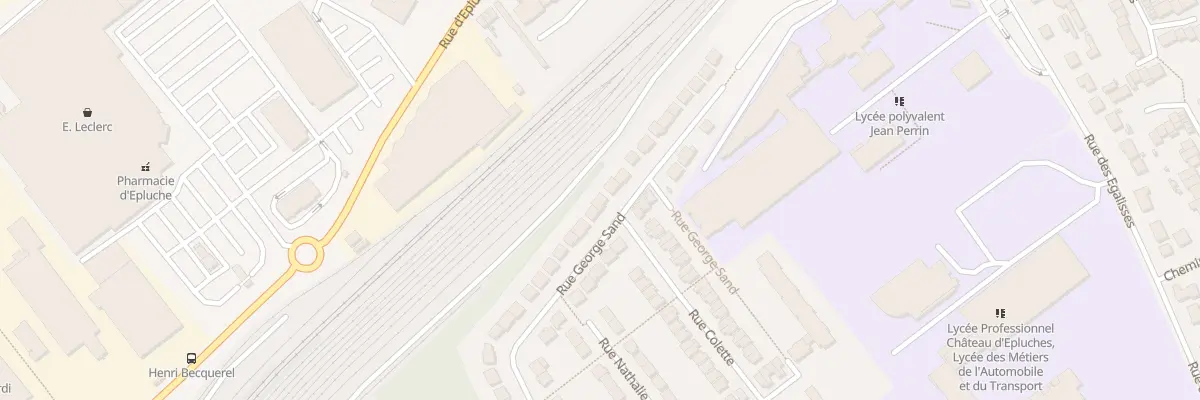 Plan du 28 Rue George Sand à Saint-Ouen-l’Aumône