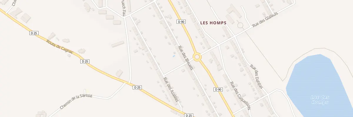 Plan du 36 Rue des Bleuets à Cagnac-les-Mines