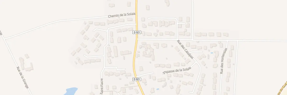 Plan du 72 Rue de la Solaie à Saint-Denis-de-l’Hôtel