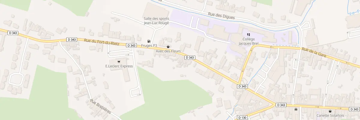 Plan du 41 Rue du Fort du Rietz à Fruges