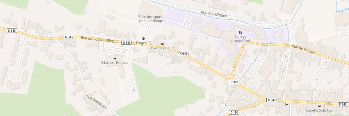Plan du 39 Rue du Fort du Rietz à Fruges