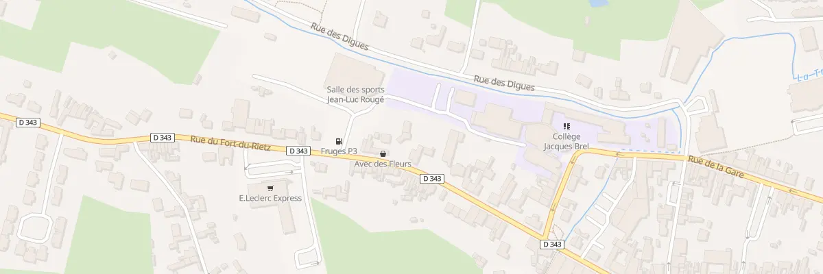Plan du 28 Rue du Fort du Rietz à Fruges