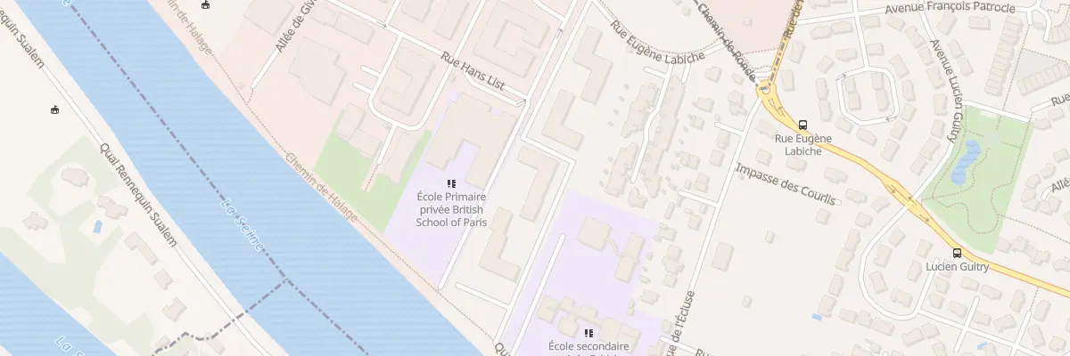 Plan du 65 Rue Eugène Labiche à Croissy-sur-Seine