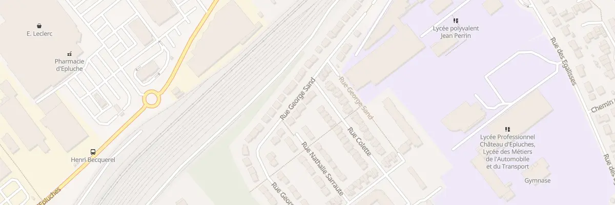 Plan du 23 Rue George Sand à Saint-Ouen-l’Aumône