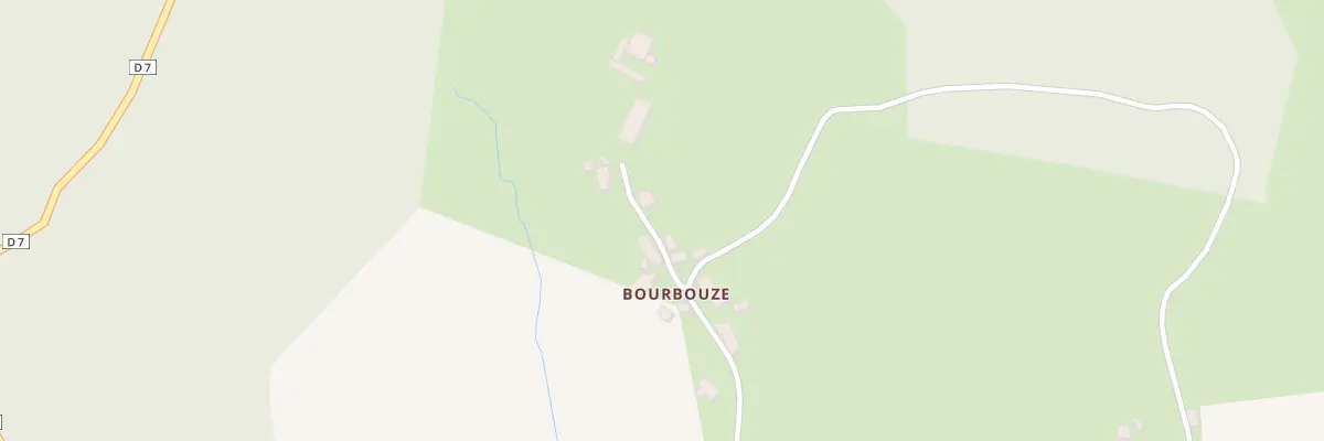 Plan du 5092 Bourbouze à Cros-de-Montvert