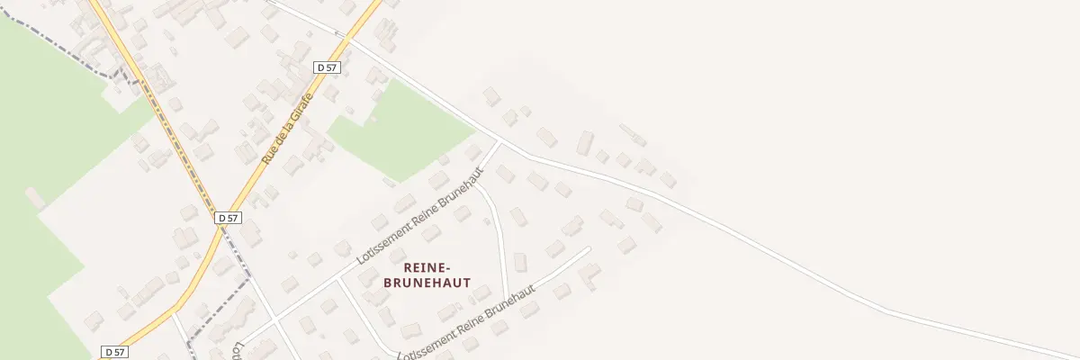 Plan du 25 Lot Reine Brunehaut à Saint-Ouen